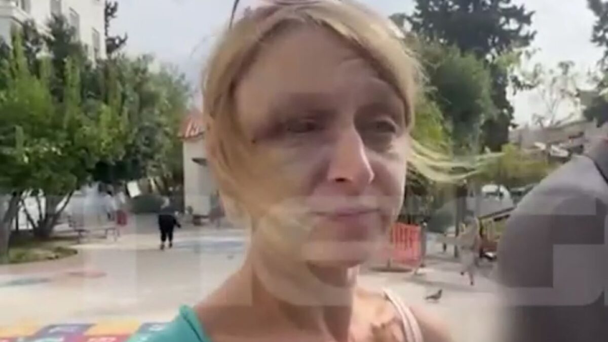 Η 40χρονη, θύμα ξυλοδαρμού από τον σύντροφό της στο Κορωπί