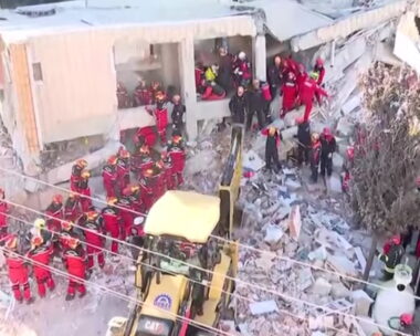 Κατάρρευση κτιρίου στην Τουρκία