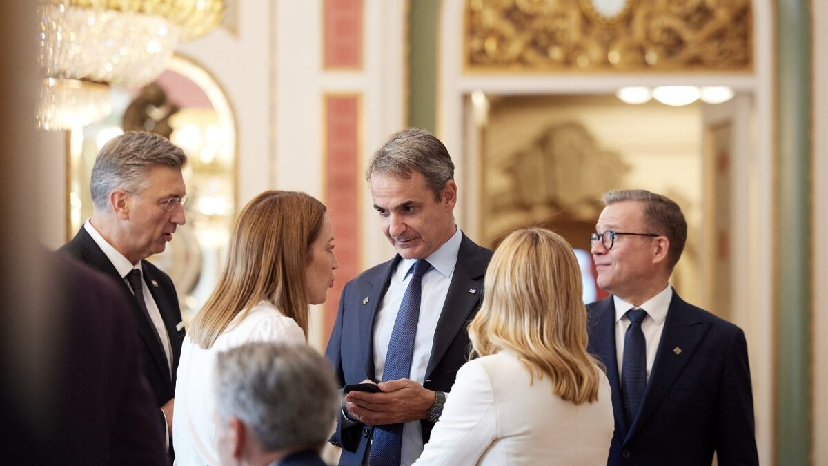 Ο Κυριάκος Μητσοτάκης στη Σύνοδο Κορυφής στην Κοπεγχάγη