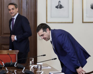 Κυριάκος Μητσοτάκης και Αλέξης Τσίπρας