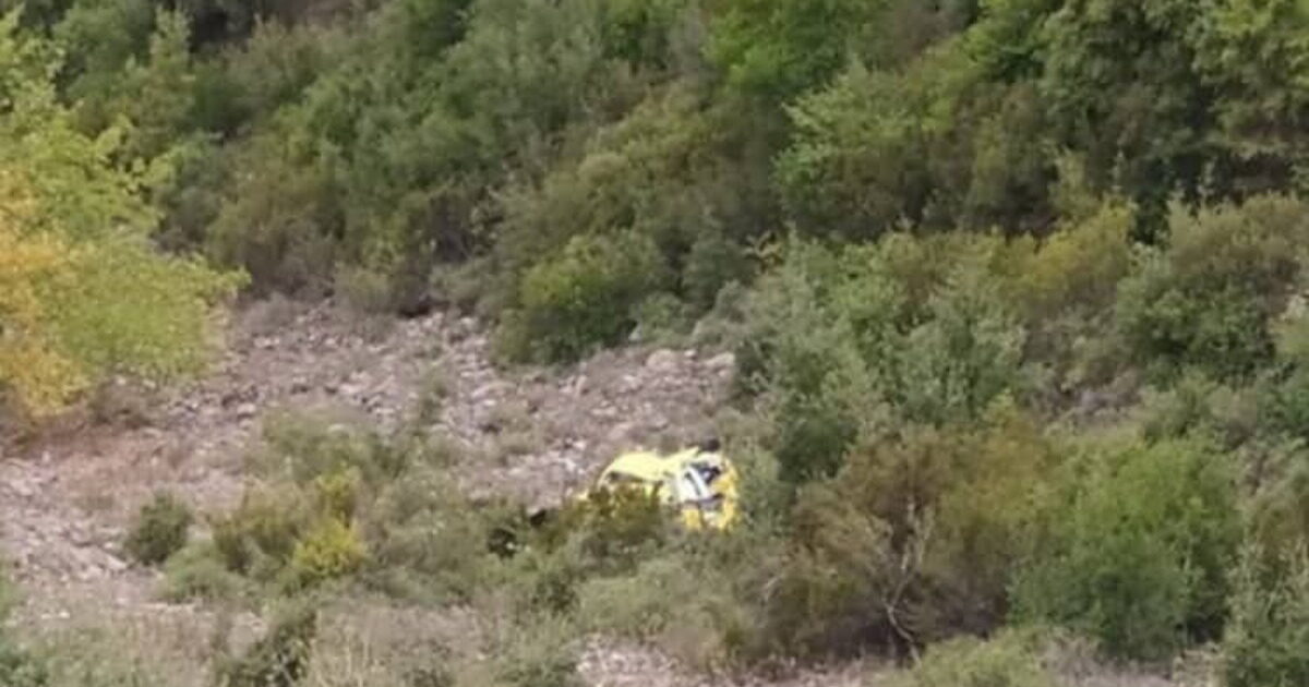 Evrytania: Dead 39-year-old man who crashed his car into a cliff in Granitsa