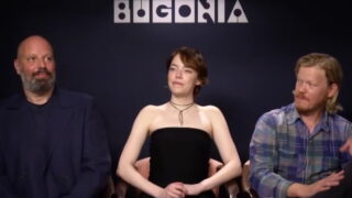 Ο Γιώργος Λάνθιμος, η Έμμα Στόουν και ο Τζέσι Πλέμονς