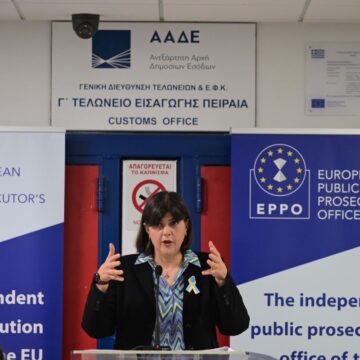 Η Ευρωπαία εισαγγελέας Λάουρα Κοβέσι