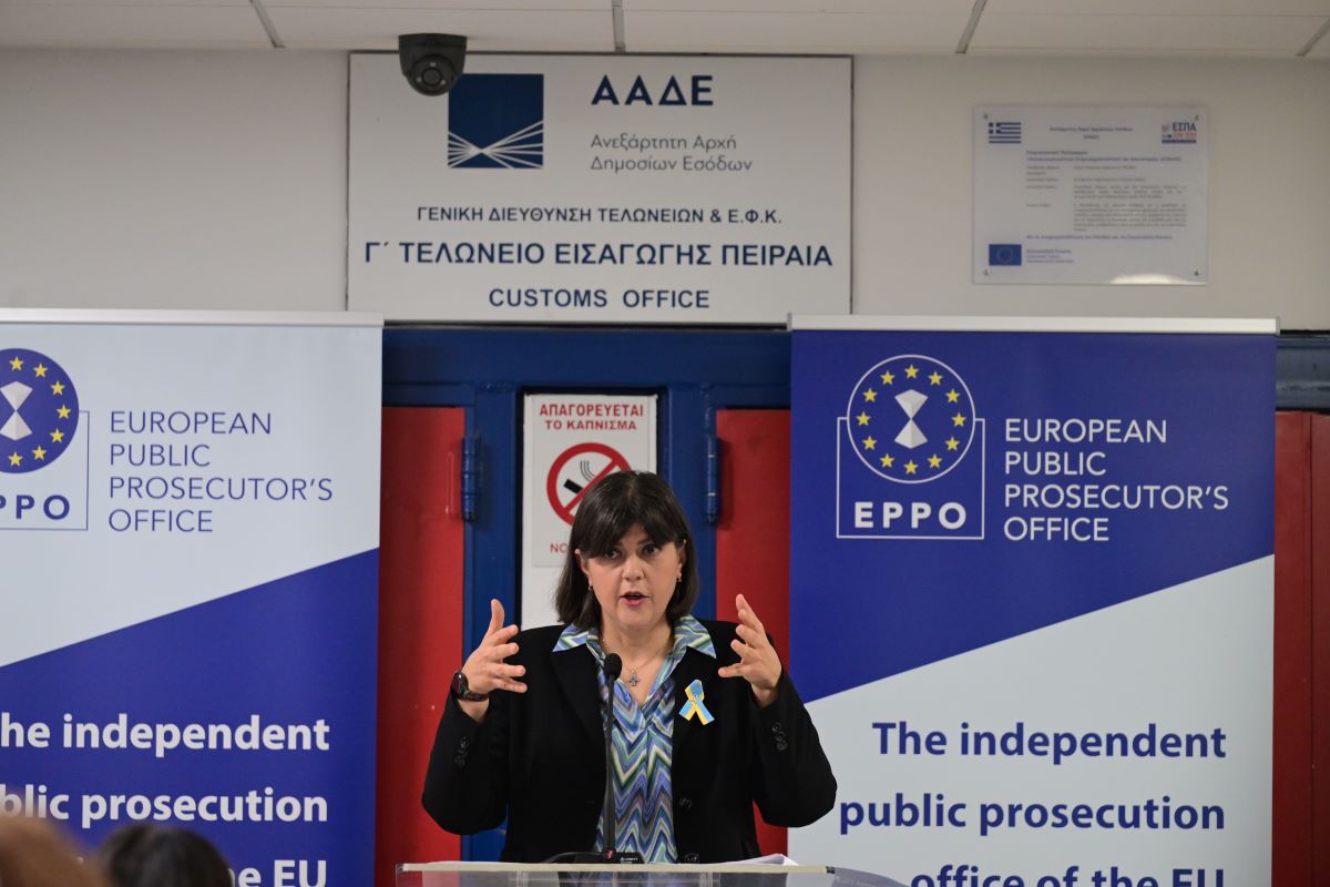 Η Ευρωπαία εισαγγελέας Λάουρα Κοβέσι