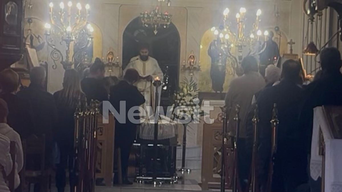 Κηδεία του 53χρονου που πέθανε στη σπηλιά στη Λάρισα