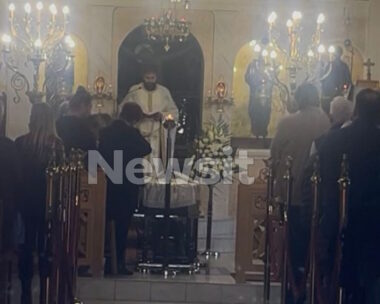 Κηδεία του 53χρονου που πέθανε στη σπηλιά στη Λάρισα