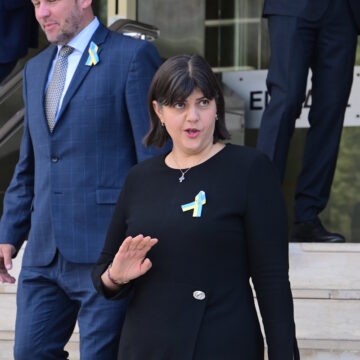H επικεφαλής Ευρωπαϊκής Εισαγγελίας, Λάουρα Κοβέσι, στο υπουργείο Δικαιοσύνης