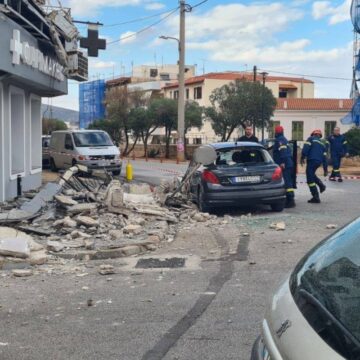 Κατάρρευση μπαλκονιού