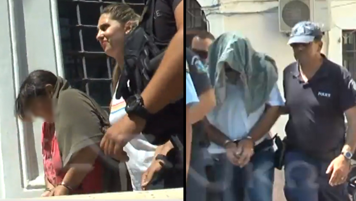 Οι γονείς των τριών παιδιών, οι οποίοι καταδικάστηκαν για τη σεξουαλική τους κακοποίηση στη Λέρο