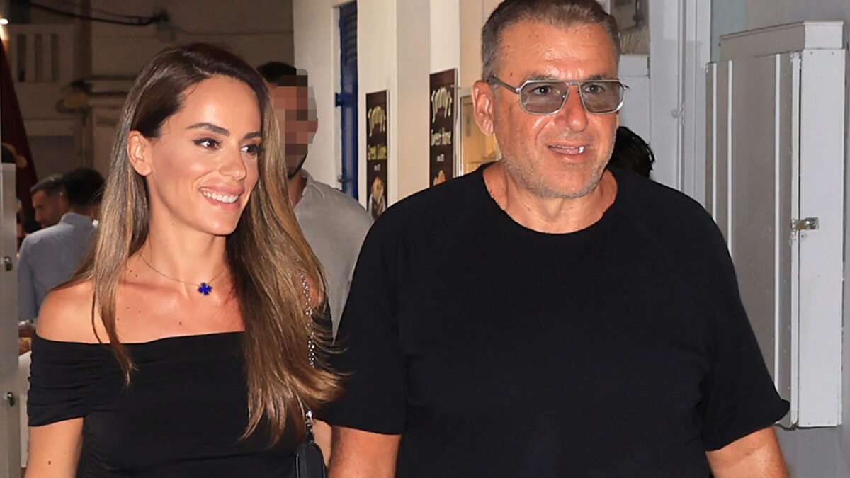 Η Μαρία Αντωνά και ο Γιώργος Λιάγκας