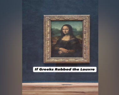 Αν το Λούβρο το έκλεβαν Έλληνες – Επικό βίντεο με την Ελληνίδα μάνα να «πρωταγωνιστεί» στην κλοπή του αιώνα