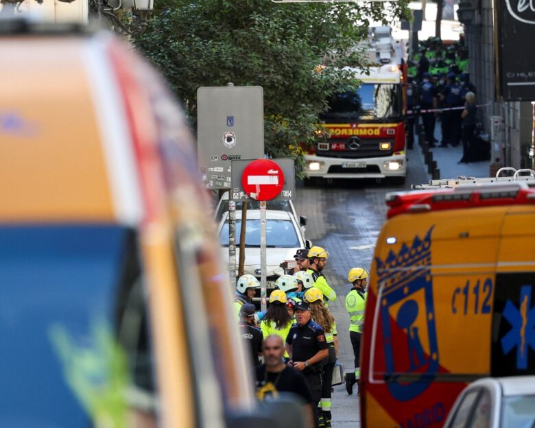 Ισπανία: Κατέρρευσε κτίριο στο κέντρο της Μαδρίτης