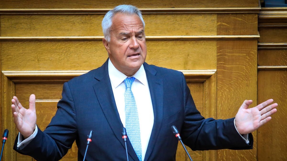 Ο Μάκης Βορίδης στη Βουλή