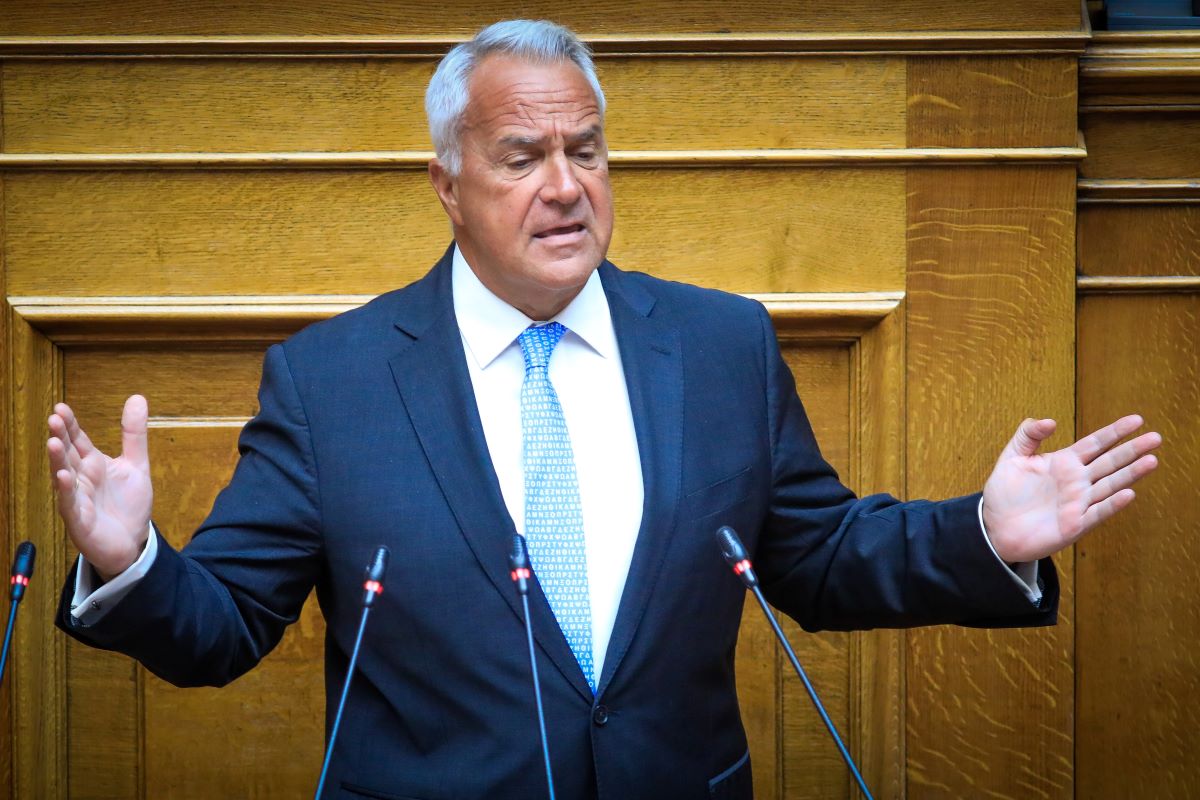 Ο Μάκης Βορίδης στη Βουλή