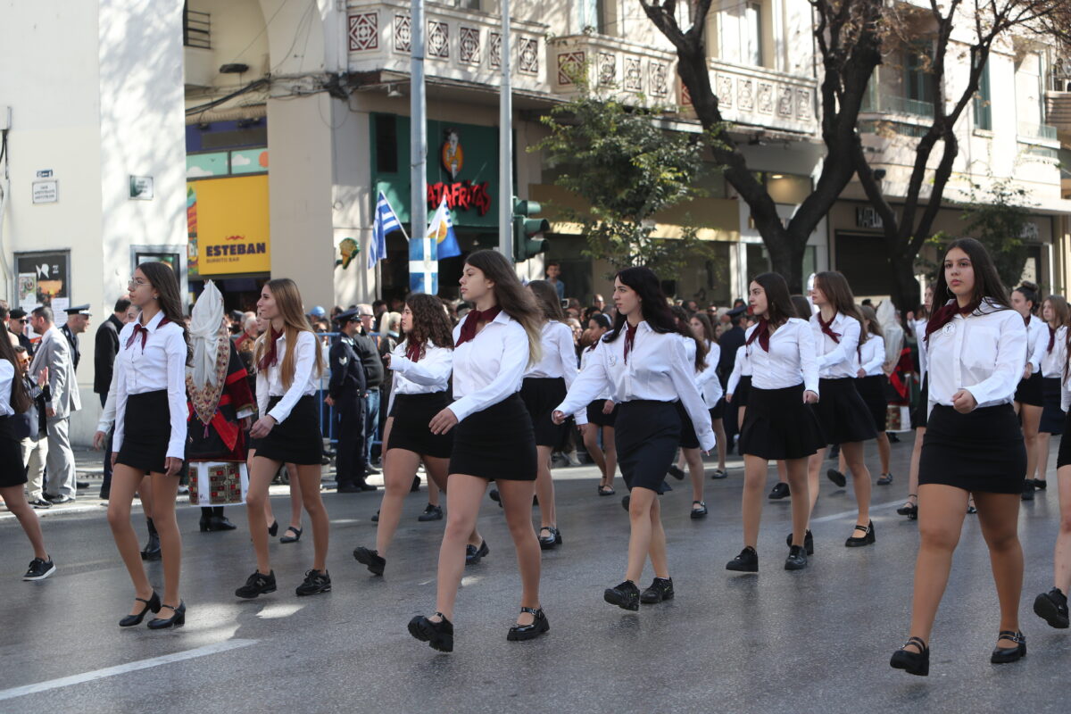 Μαθητική παρέλαση στη Θεσσαλονίκη