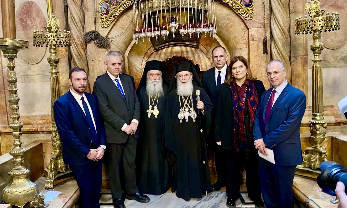 Χειροτονία του νέου Αρχιεπισκόπου Σινά, κυρίου Συμεών στα Ιεροσόλυμα