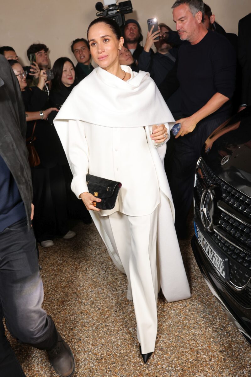 Megan Markle at Paris Fashion Week