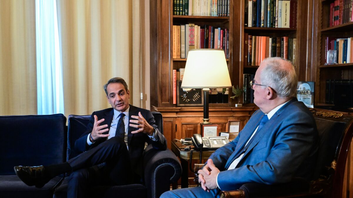 Κυριάκος Μητσοτάκης Κωνσταντίνος Τασούλας