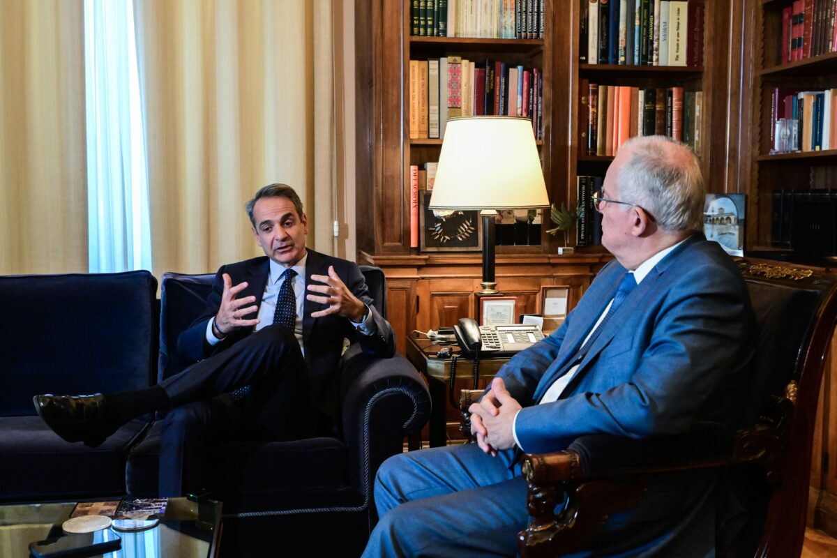 Κυριάκος Μητσοτάκης Κωνσταντίνος Τασούλας