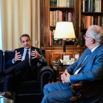 Κυριάκος Μητσοτάκης Κωνσταντίνος Τασούλας