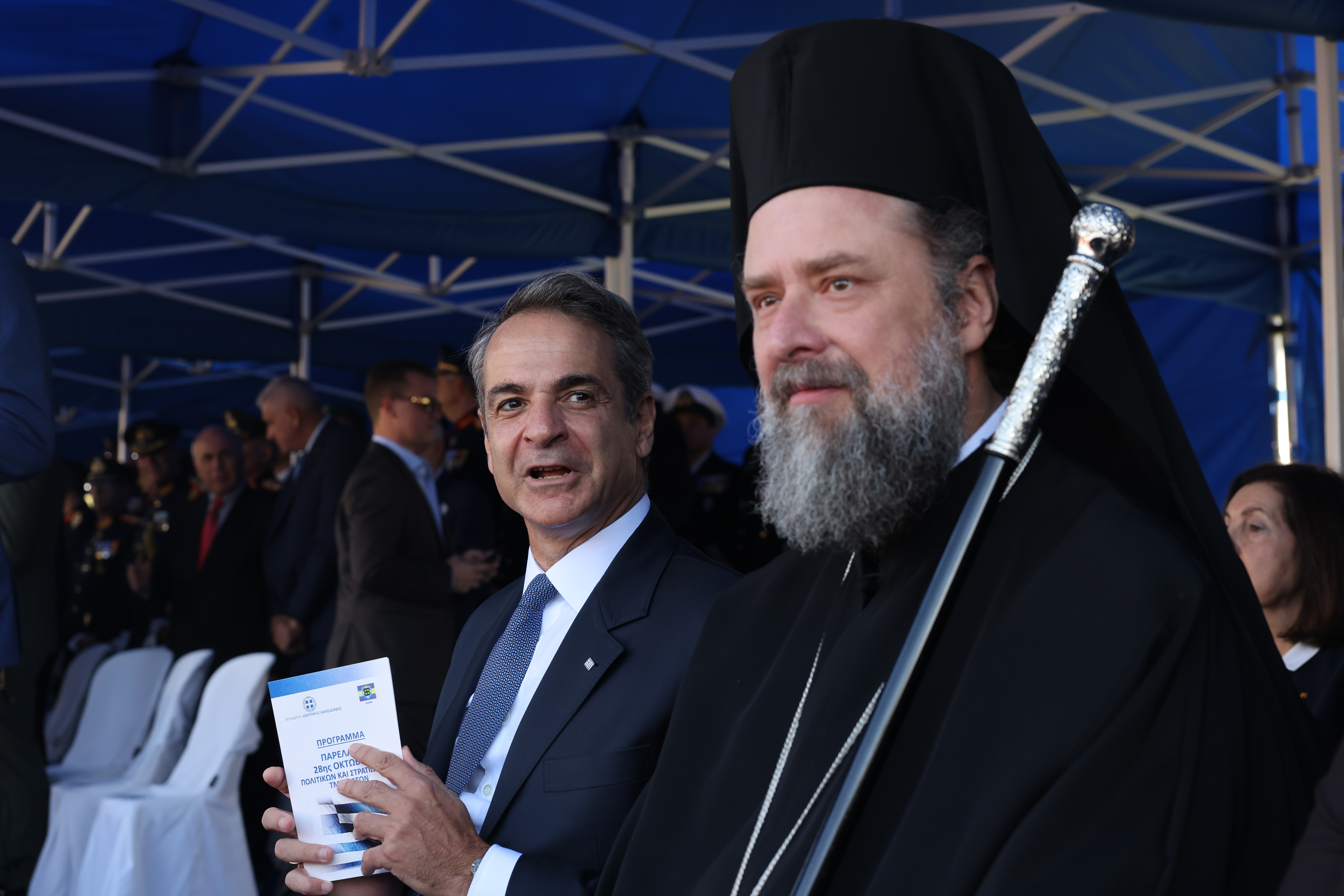 Στρατιωτική παρέλαση στην Θεσσαλονίκη για την Εθνική Επέτειο της 28ης Οκτωβρίου 1940, Τρίτη 28 Οκτωβρίου 2025. (ΒΑΣΙΛΗΣ ΒΕΡΒΕΡΙΔΗΣ/ΜΟΤΙΟΝΤΕΑΜ)