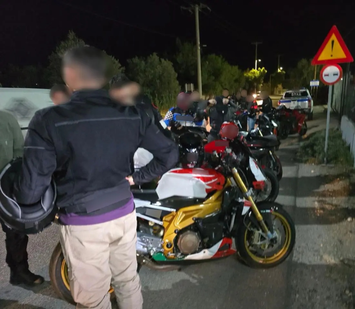 Μηχανές σε παράνομους αγώνες