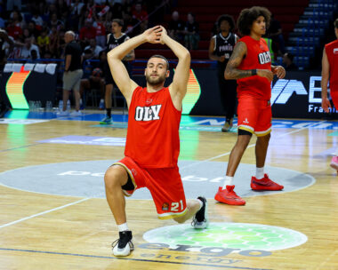 Ο Νετζήπογλου σε αγώνα του Ολυμπιακού