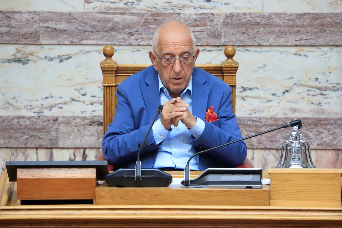 Ο πρόεδρος της Βουλής Νικήτας Κακλαμάνης