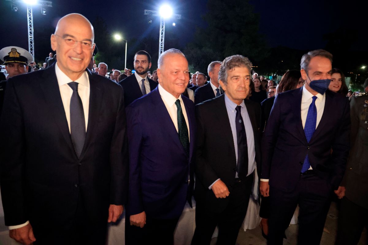 Νίκος Δένδιας, Ευάγγελος Μυτιληναίος και Κυριάκος Μητσοτάκης