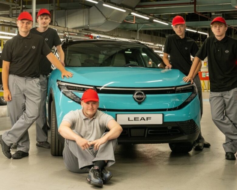 Nissan: Πρακτική άσκηση των πρώτων μαθητών της Nissan Skills Academy στο εργοστάσιο του Sunderland