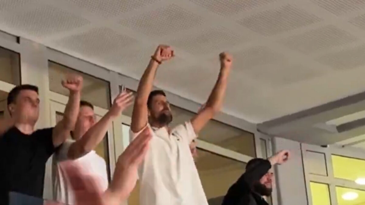 Ο Νόβακ Τζόκοβιτς τραγούδησε σύνθημα του Ολυμπιακού στο Ερυθρός Αστέρας – Μπασκόνια