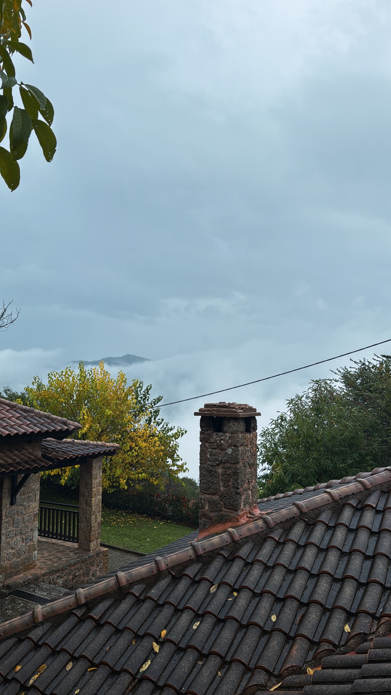 Στιγμιότυπο από την εξόρμησή τους στο βουνό