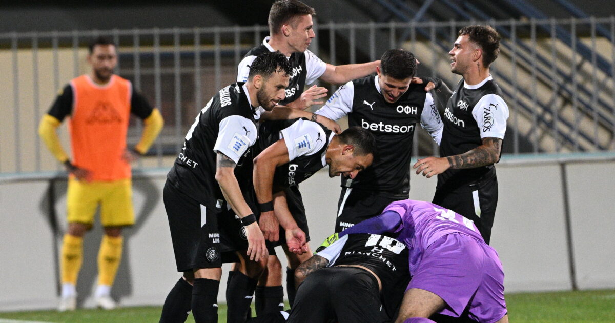 OFI-Aris 3-0: Great victory for the Cretan against Thessaloniki in Tripoli