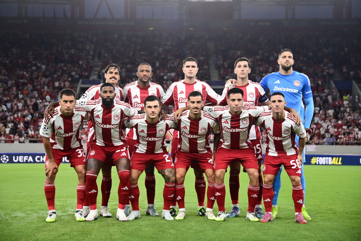 Οι παίκτες του Ολυμπιακού στο Champions League (ΓΙΩΡΓΟΣ ΜΑΤΘΑΙΟΣ