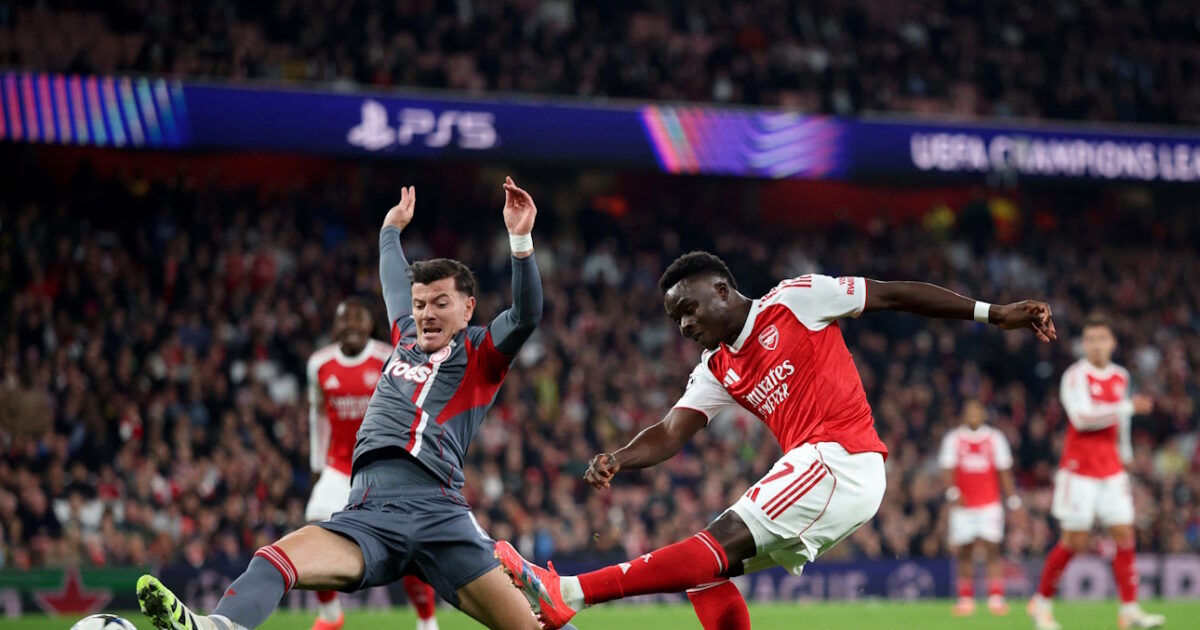 The Champions League score after completing its 2nd League Phase, 29th Olympiacos