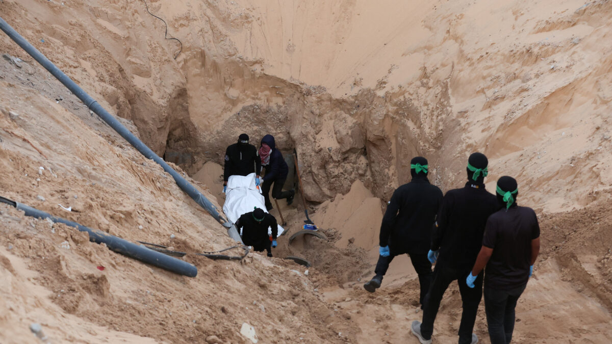 Ανδρες της Χαμάς εντόπισαν την σορό ομήρου