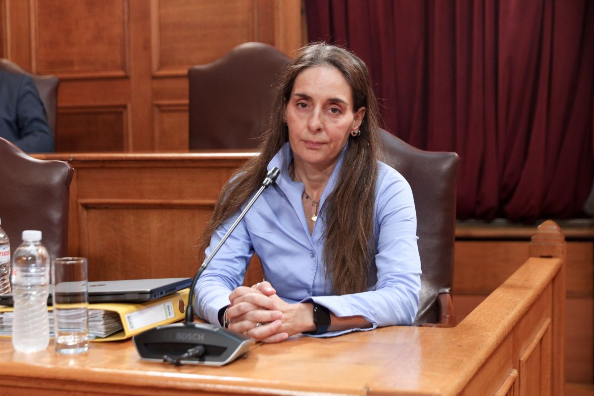 Η Παρασκευή Τυχεροπούλου στην εξεταστική για τον ΟΠΕΚΕΠΕ