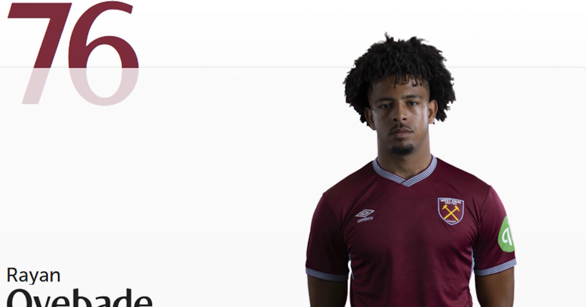 Ryan Ogebande: The 18-year-old West Ham footballer needs an international with the Youth National Team