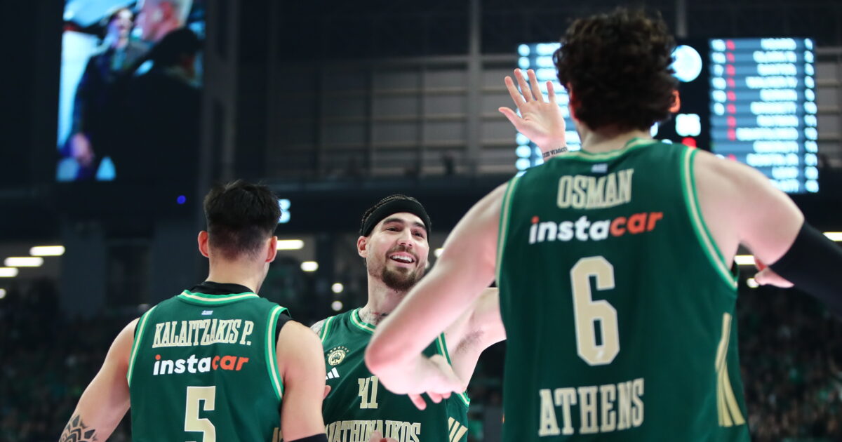 Euroleague standings after Panathinaikos’ win against Maccabi Tel Aviv