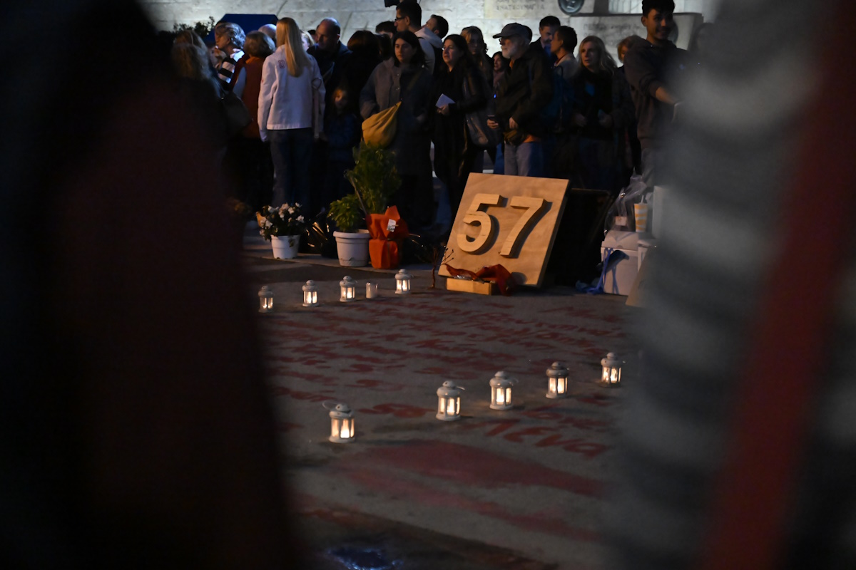 Concentration in the Constitution for Panos Routsi, after the end of hunger strike