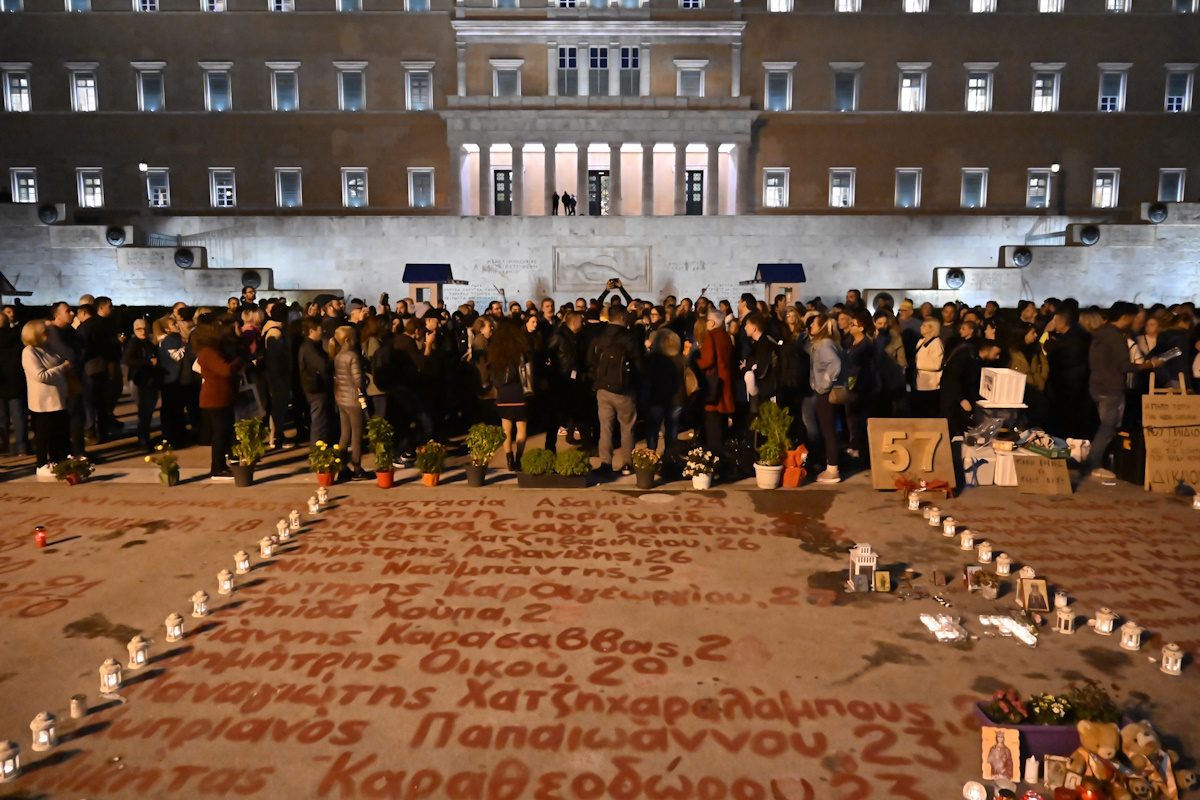 Concentration on the Constitution for Panos Routsi, after the end of the hunger strike