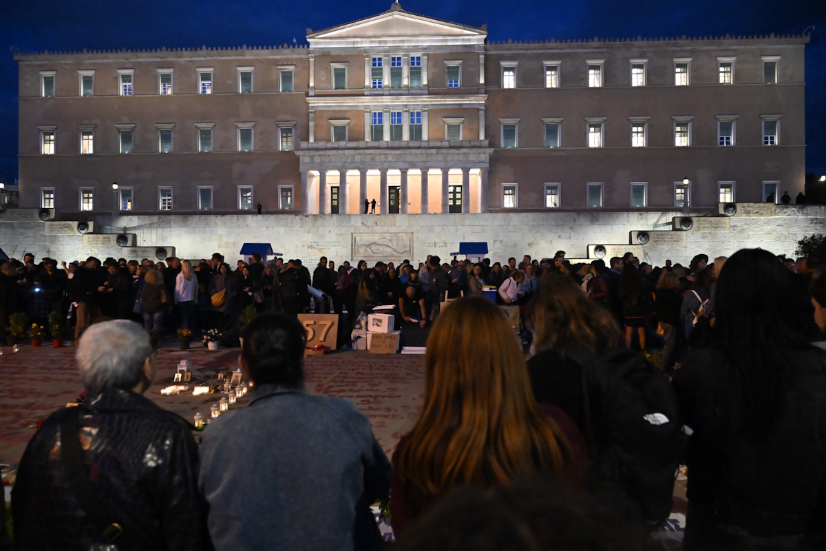 Concentration in the Constitution for Panos Routsi, after the end of hunger strike
