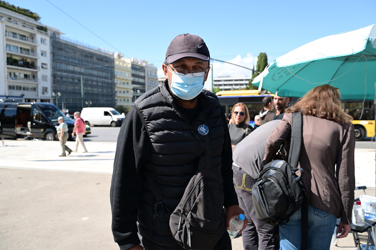 19η ημέρα της απεργίας πείνας από τον Πάνο Ρούτσι, πατέρα θύματος των Τεμπών