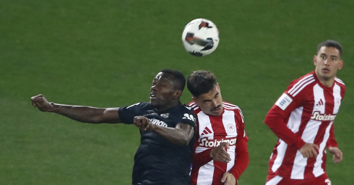 PAOK – Olympiacos Live for the 6th Super League match