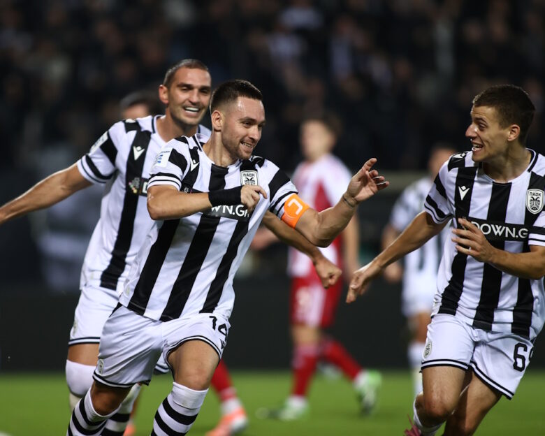 ΠΑΟΚ – Ολυμπιακός 2-1: Νίκη με ανατροπή για τους Θεσσαλονικείς στο ντέρμπι της Super League