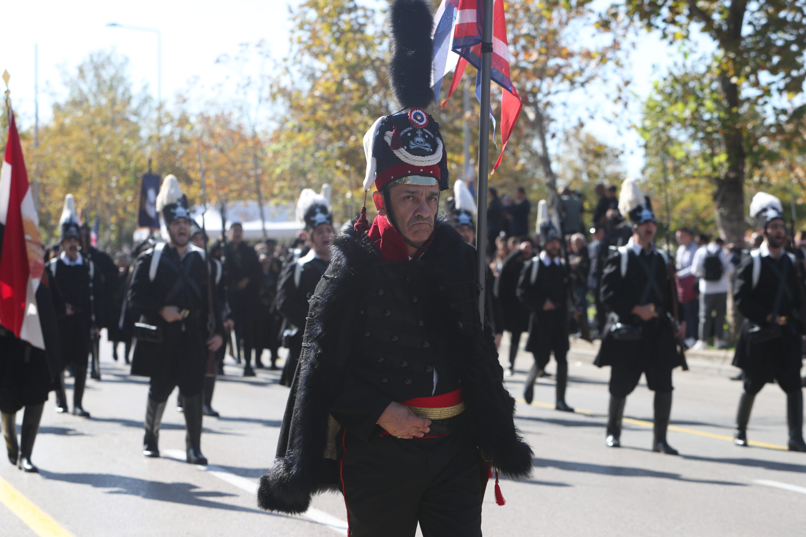 Στρατιωτική παρέλαση στην Θεσσαλονίκη για την Εθνική Επέτειο της 28ης Οκτωβρίου 1940, Τρίτη 28 Οκτωβρίου 2025. (ΒΑΣΙΛΗΣ ΒΕΡΒΕΡΙΔΗΣ/ΜΟΤΙΟΝΤΕΑΜ)