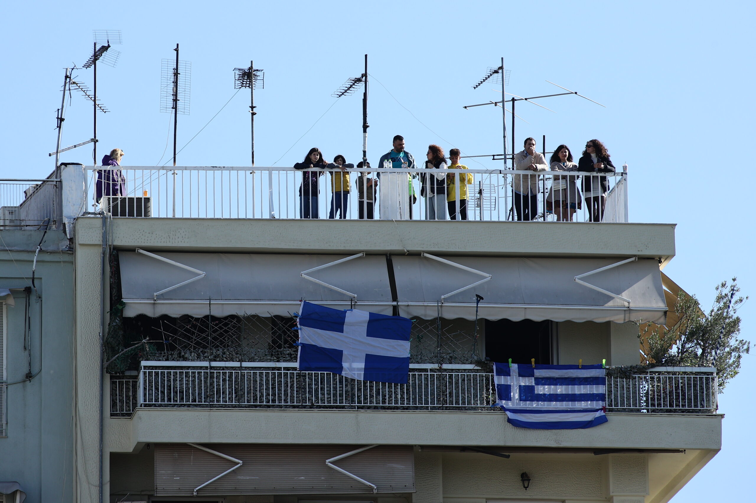 Στρατιωτική παρέλαση στην Θεσσαλονίκη για την Εθνική Επέτειο της 28ης Οκτωβρίου 1940, Τρίτη 28 Οκτωβρίου 2025. (ΡΑΦΑΗΛ ΓΕΩΡΓΙΑΔΗΣ/EUROKINISSI)