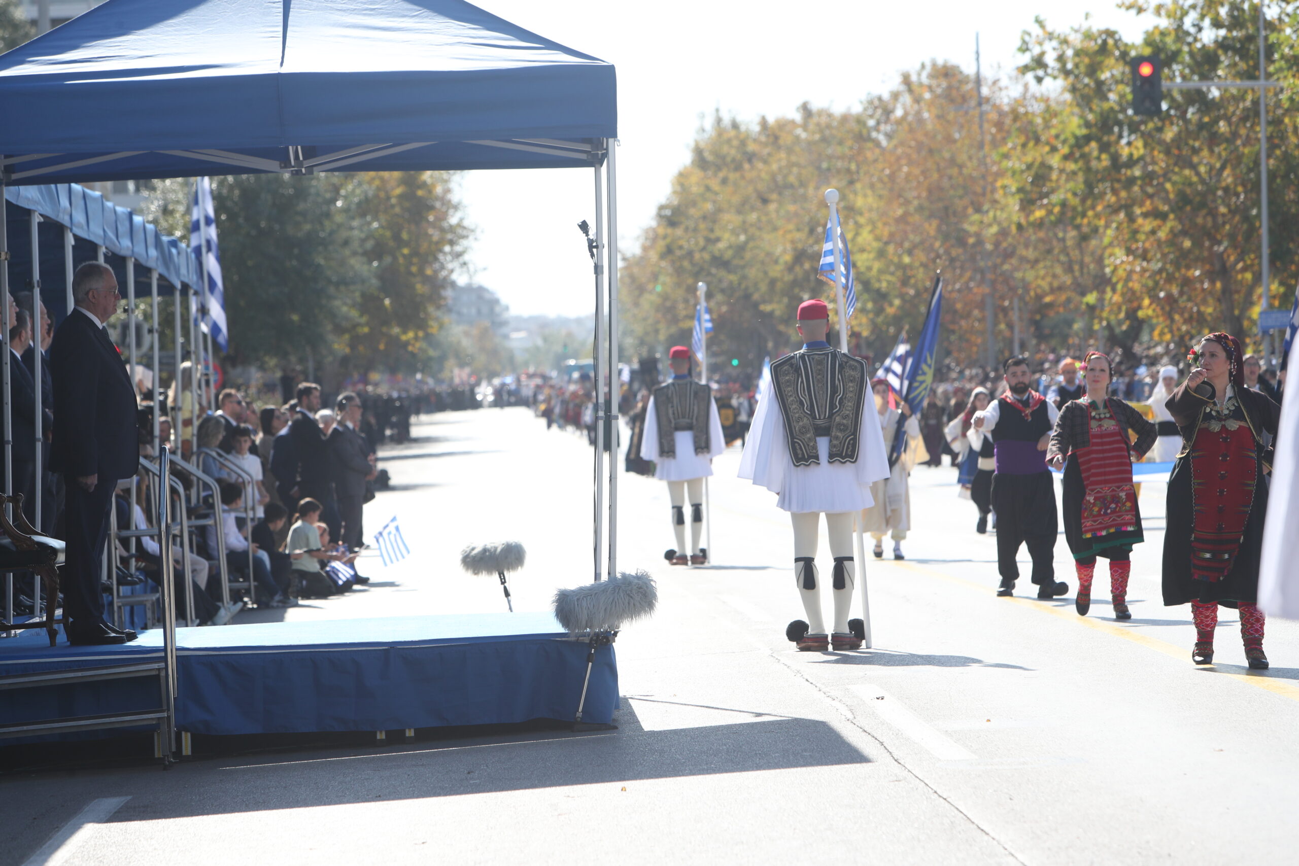 Στρατιωτική παρέλαση στην Θεσσαλονίκη για την Εθνική Επέτειο της 28ης Οκτωβρίου 1940, Τρίτη 28 Οκτωβρίου 2025. (ΒΑΣΙΛΗΣ ΒΕΡΒΕΡΙΔΗΣ/ΜΟΤΙΟΝΤΕΑΜ)
