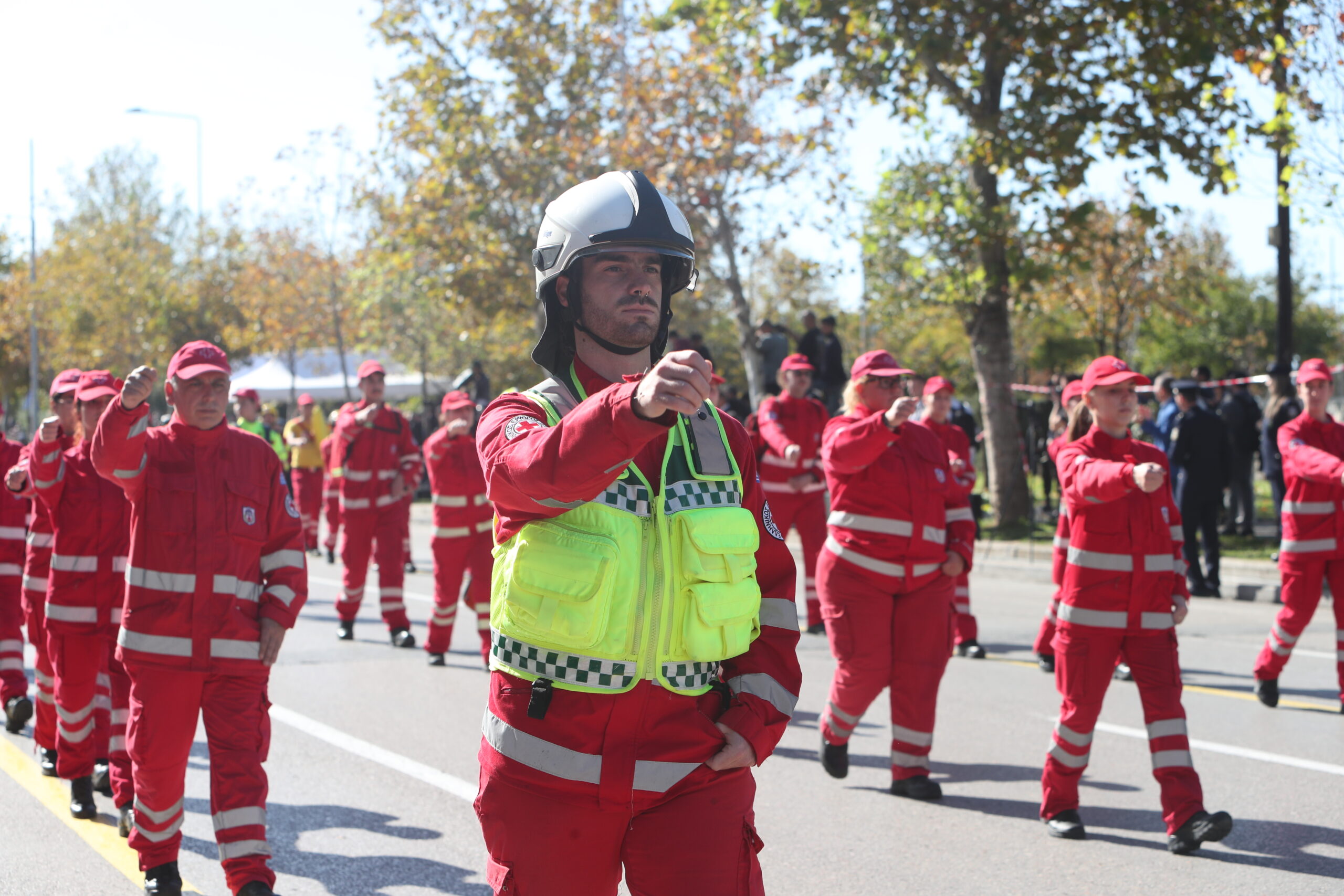 Στρατιωτική παρέλαση στην Θεσσαλονίκη για την Εθνική Επέτειο της 28ης Οκτωβρίου 1940, Τρίτη 28 Οκτωβρίου 2025. (ΒΑΣΙΛΗΣ ΒΕΡΒΕΡΙΔΗΣ/ΜΟΤΙΟΝΤΕΑΜ)