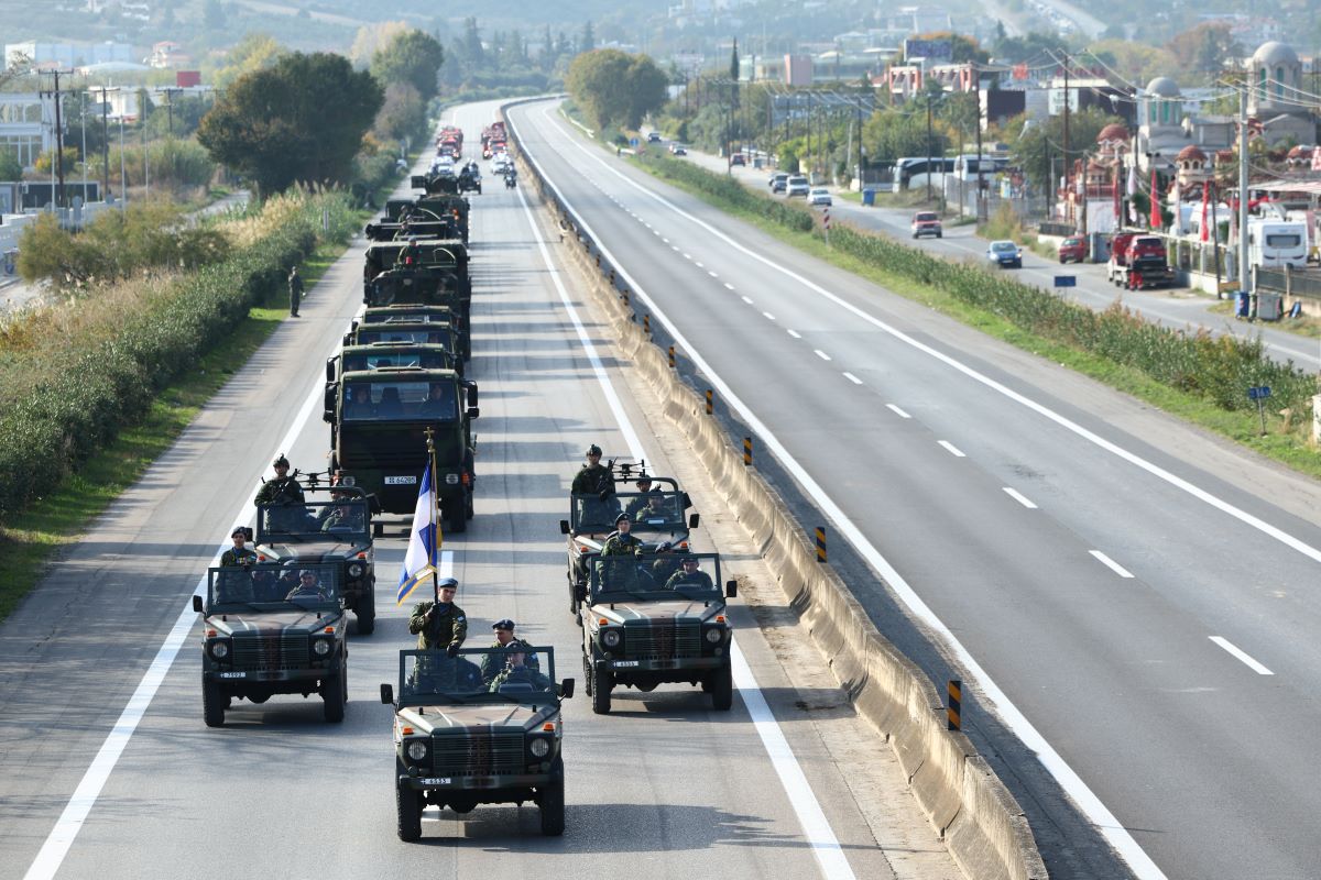 Δοκιμαστική παρέλαση στη Θεσσαλονίκη